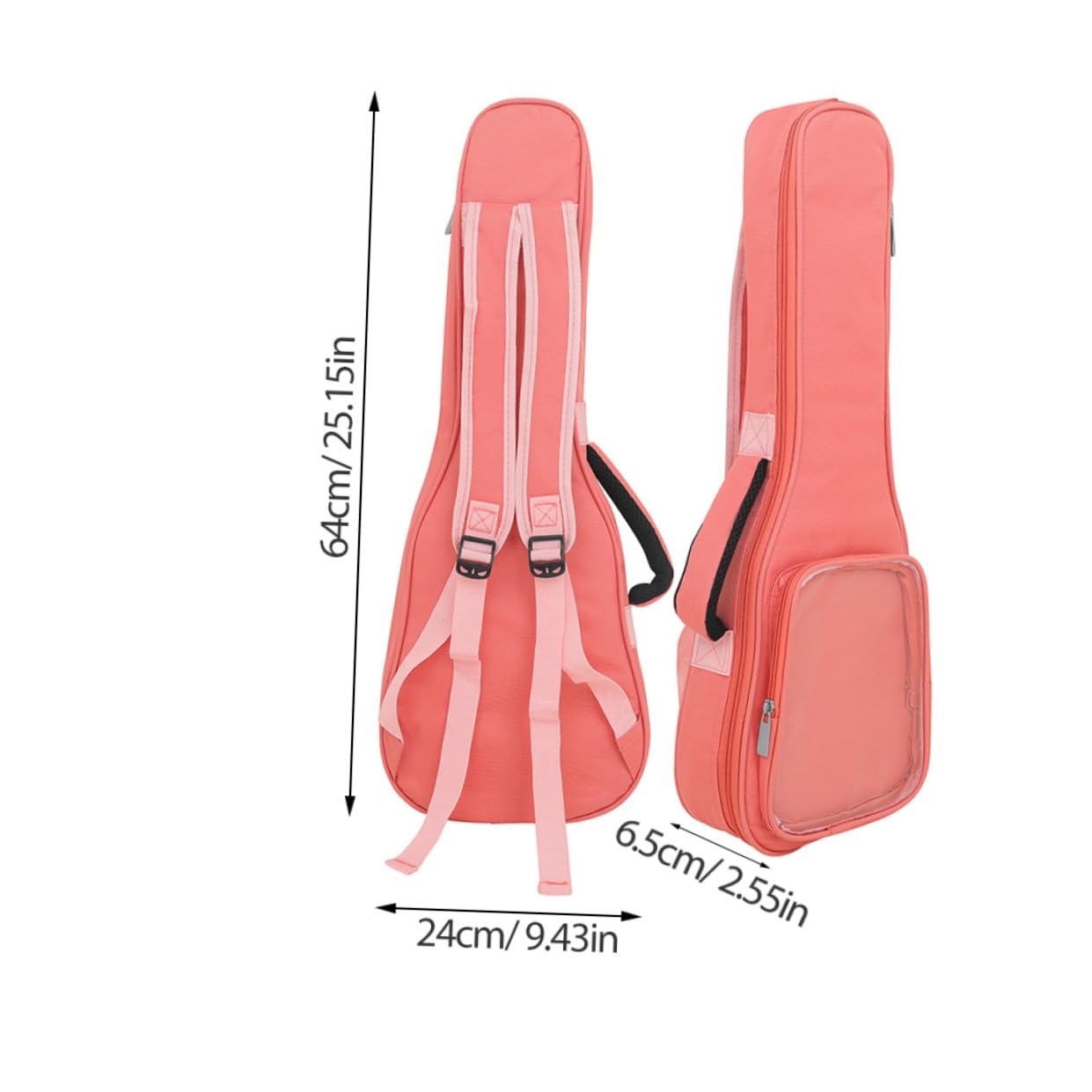 ibasenice Borsa per Ukulele da Contenitore per Ukulele Leggera e Portatile per Strumenti Musicali e Viaggi