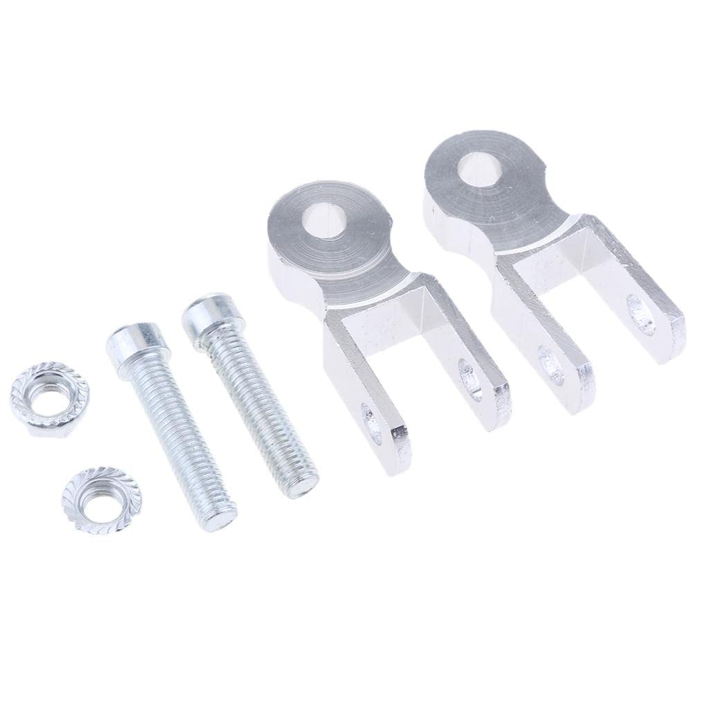 LOOM TREE® Height Extension Shock Absorber Motorcycle Jack Up Riser Suspension Silver | Parts & Accessories | Motorcycle Parts | Other Motorcycle Parts-image-22