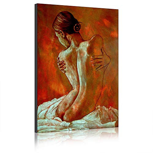 Peinture sur toile de femmes sexy pour habiller un mur étroit affiche aquarelle sans cadre