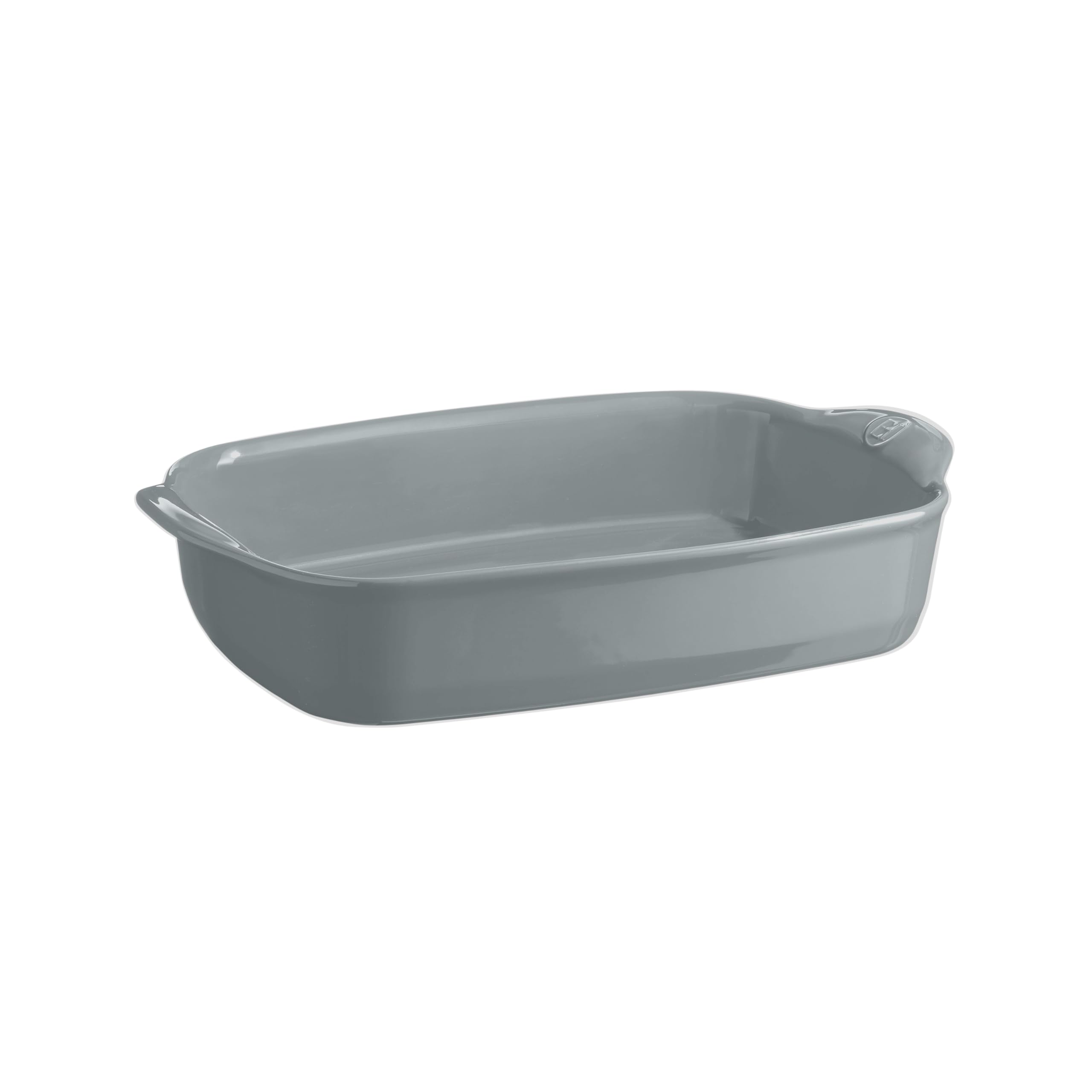 Emile Henry Ultimate Rectangular Dish – For 6 to 8 People – High Resistance Ceramic – Homogeneous Cooking and Oven to Table Service – Pearl Colour – Made in France
