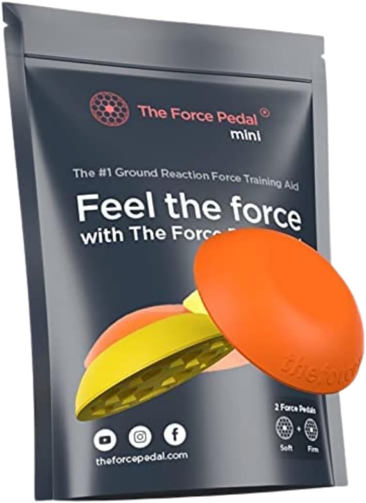 The Force Pedal Mini – Training Aid – Increase Club Head Speed, Improve Stability in Chipping and Putting– 2 Pedals