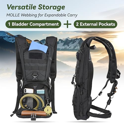 MARCHWAY Tactical Molle Hydration Pack