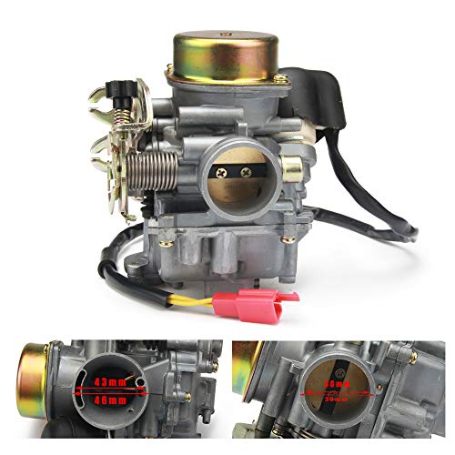 JFG RACING CVK 30mm CVK30 Carb Carburetor Moped Motor Motorcycle ATV Scooter...