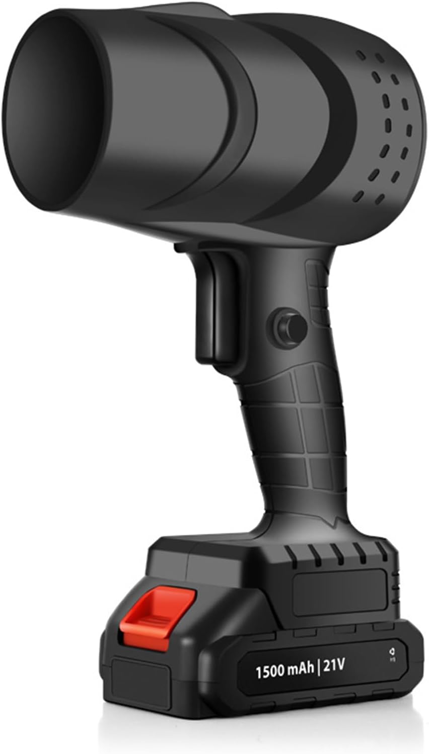 Electric Cordless Leaf Blower Stepless Speed Regulation Easy Carry Blower for Precise in Gardens & Garages