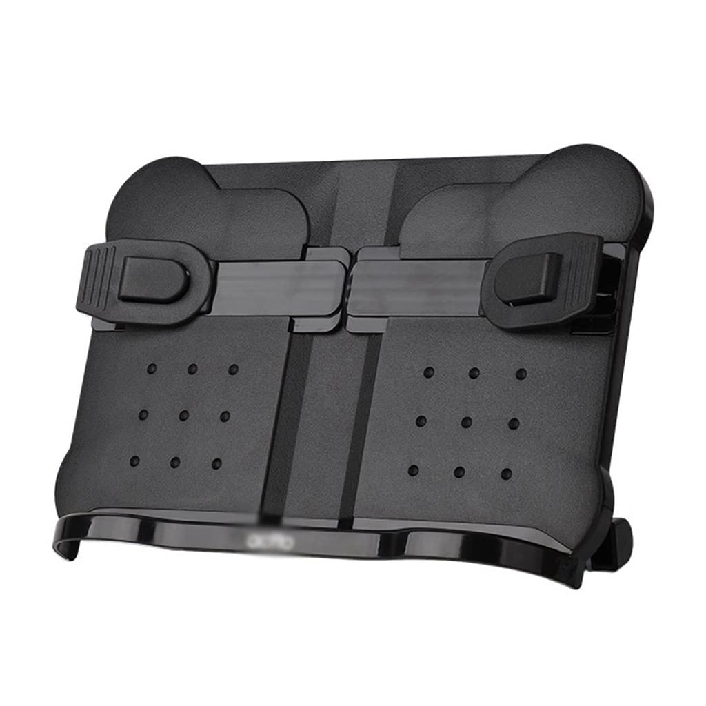 Estante de Lectura Estante de Lectura Soporte de Lectura Mesa Estudiante Adulto Libro Clip Libro por Soporte de Libro Soporte de Libro Archivo de Libro (Color : Black, Size : 29 * 22 * 7cm)