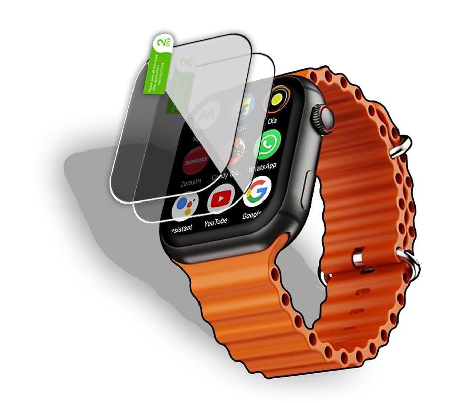 Image of DAFFIN Compatible for Fire bolt dream Smartwatch Screen Protector Guard (PACK OF 02) NK-001