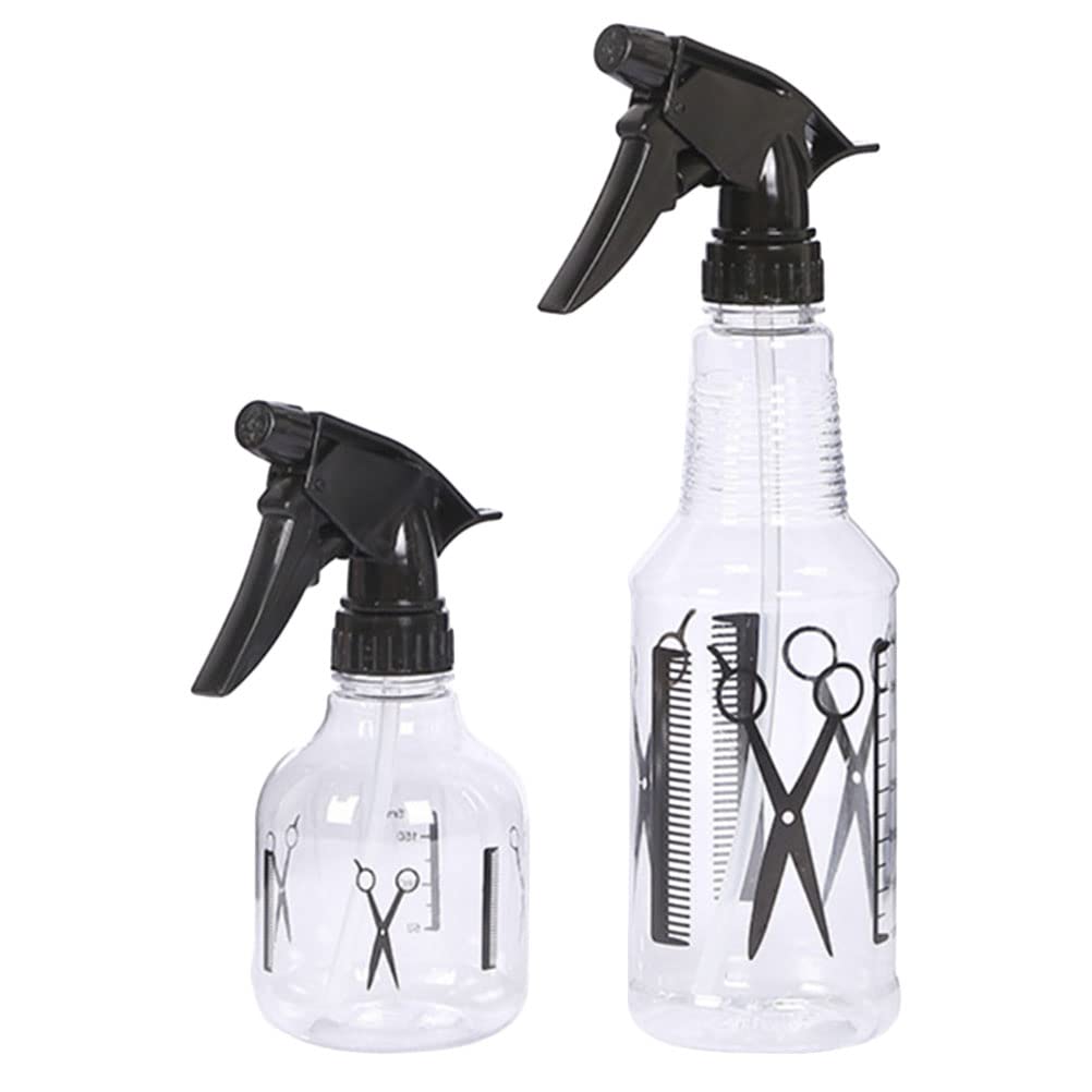 minkissy Salon Spray Bottle Barber Shop Spray Bottle 2Pcs Spray Watering Can Portable Spray Bottle Watering Hair Salon Kettles Hairdresser Spray Bottle Haircut Spray Bottle