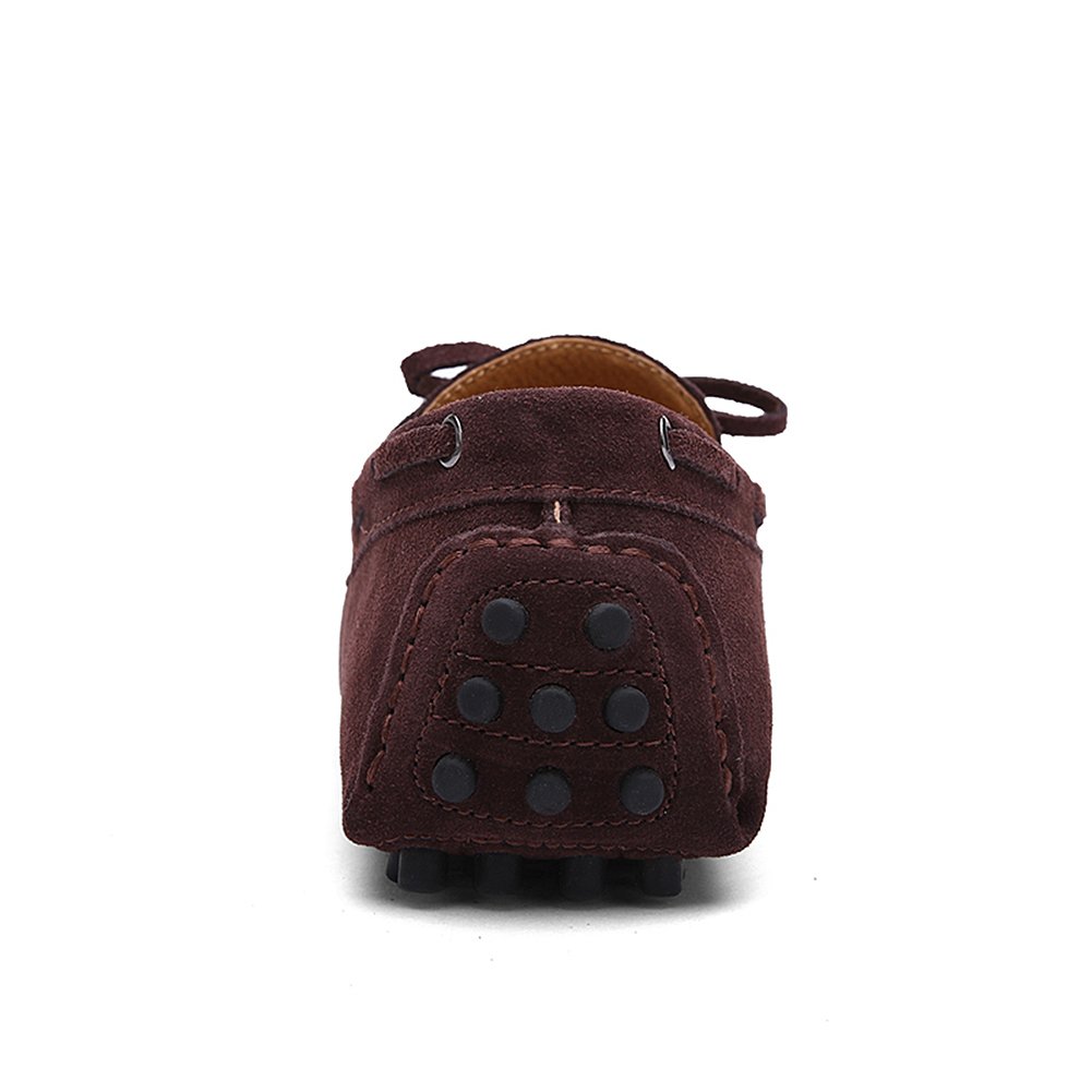 Herren Weich Wildleder Fahrschuhe Halbschuhe Handgefertigt Moccasin Slippers Große Größe