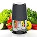 ELESTYLE Tritatutto da Cucina Elettrico 260W, Mini Tritatutto, Frullatore Tritatutto Multifunzione 2 Velocità con Contenitore da 0.5L, Base Antiscivolo, per Carne, Verdura, Frutta e Pappe