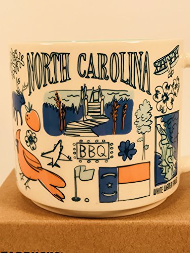Taza cerámica Starbucks North Carolina 414 ml miniatura 2