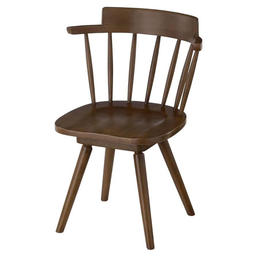 Amazon｜ぼん家具 ダイニングチェア 回転 椅子 肘付き おしゃれ