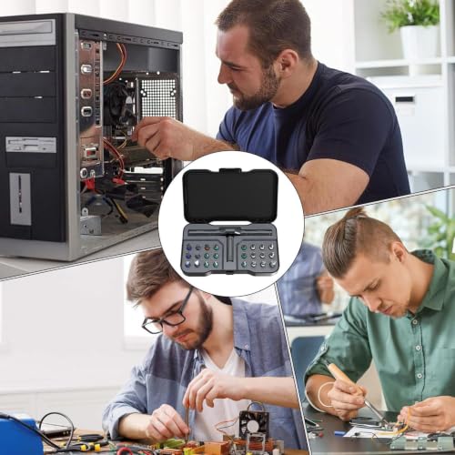 Kit de destornilladores para reparaciones domésticas de muebles y electrónica 5