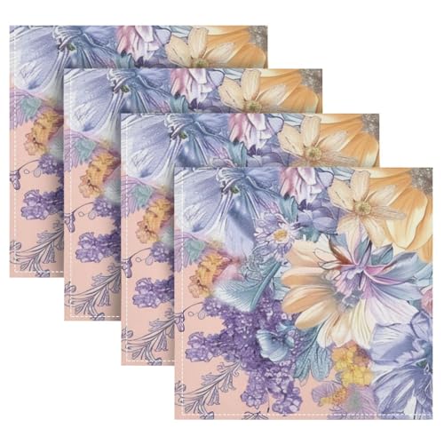 Servilletas de Tela Cuadradas 20x20 pulg Set de 4 miniatura 1