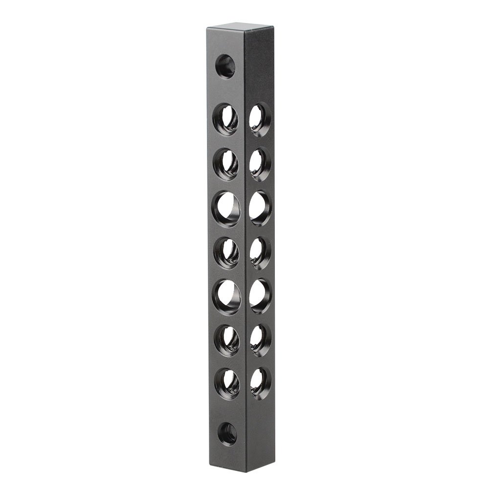 Barra Cheese De 75 Mm Con Agujeros 1/4" Para Monitores Y Accesorios De Cámara – CAMVATE