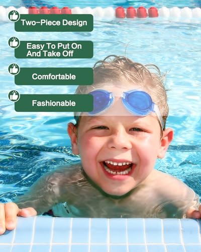 Image of ALVA 2 Pcs Long Sleeve Rash Guard Swim Diaper Sets, Baby Toddler Swimsuit UPF 50+ Sun Protection for Boy and Girl