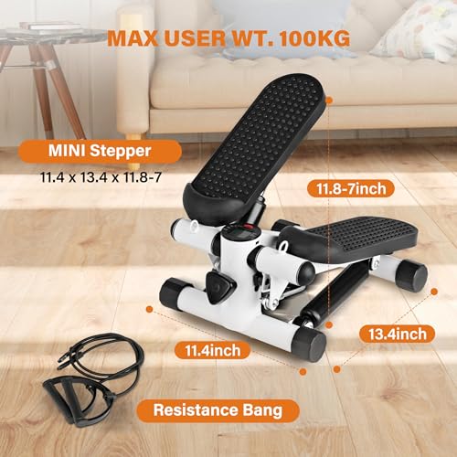 Image of YSSOA Mini Stepper with Resistance Band