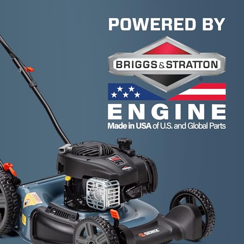 Senix A025034 Lspg-M4 21-Inch Gas Push Lawn Mower With 125 Cc 4-Cycle Briggs & Stratton Engine thumb #1