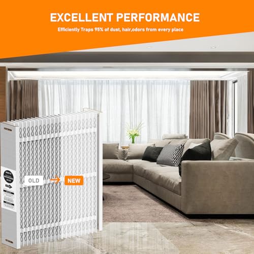 Skymechy EXPXXFIL0020 20x25 MERV-13 Filter Replacement Compatible with Bryant/Carrier EZ-FLEX EXPXXFIL0020 Heating and Cooling System, Expandable Filter Media 20x25, 2 Pack by Skymechy - Used condition - Image 5