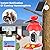 Hummingbird Feeder with Camera, Smart Hummingbird Feeder Camera Solar Powered with AI Identify, Auto Capture Bird Videos & Motion Detection, Ideal Gift for Bird Lovers