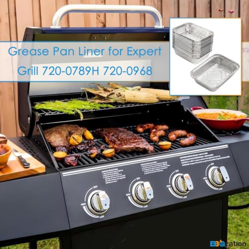 Image of 20-Pack Grease Pan Liner for Expert Grill 720-0789H 720-1049 720-0968