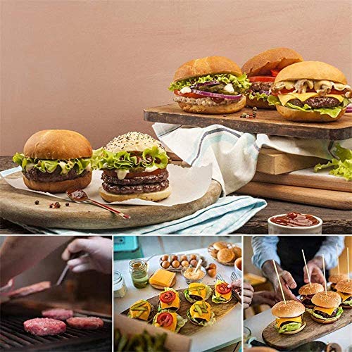 Burger Master 7 -in-1 Innovative Burger Press, Hamburger Press Patty Maker Sandwich Maker Hamburger Maker Mould Machine, Freezer Container for Breakfast Sandwich Cutlets Grill Kitchen Tools (3in1)