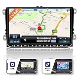 2+32GB Android Autoradio für VW Golf 5 6 Polo Skoda Passat Radio 2 Din mit Navi Auto-Player mit GPS-Anzügen