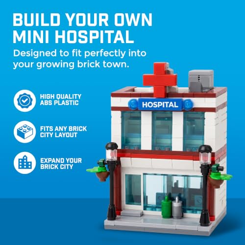 Image of Brick Loot 10-Pack 16x16 Baseplates, 5x5 Building Plates for Creative Play