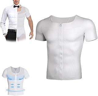 GAMIRA Gynecomastia Infrared Compression T-Shirt, Compression Shirt Tank Top Shapewear, Shapewear for Men