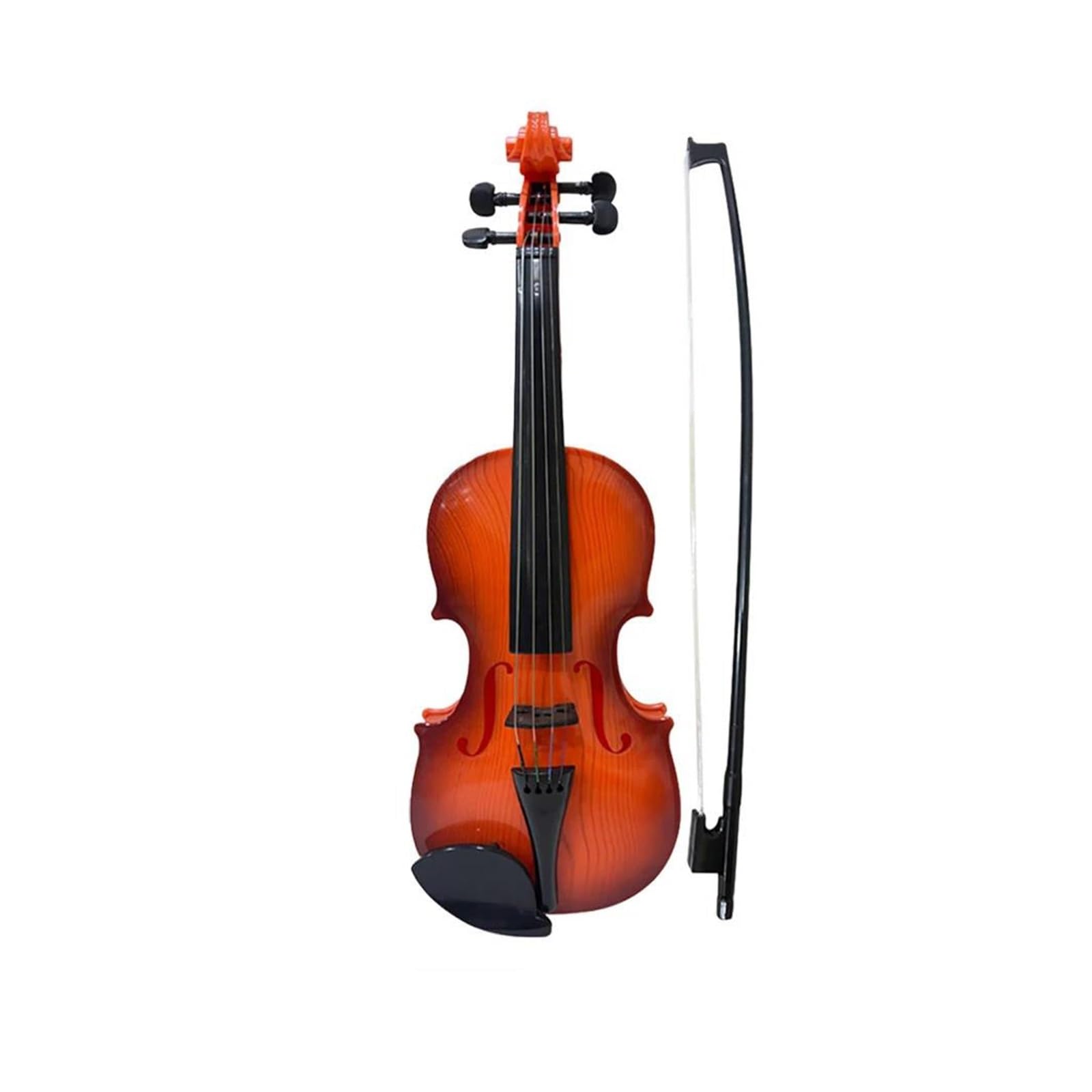 Violini Violino per esercitazioni musicali Violino per principianti Kit per violino Strumento musicale Strumento a corde regolabili(Red)
