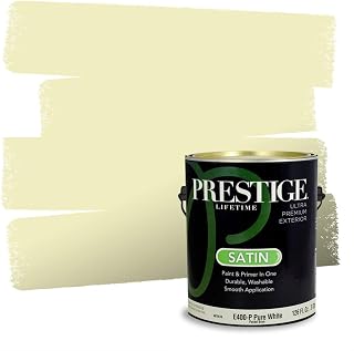 Paints Exterior Paint and Primer In One, 1-Gallon, Satin, Comparable Match of Valspar* Lime Kiss*