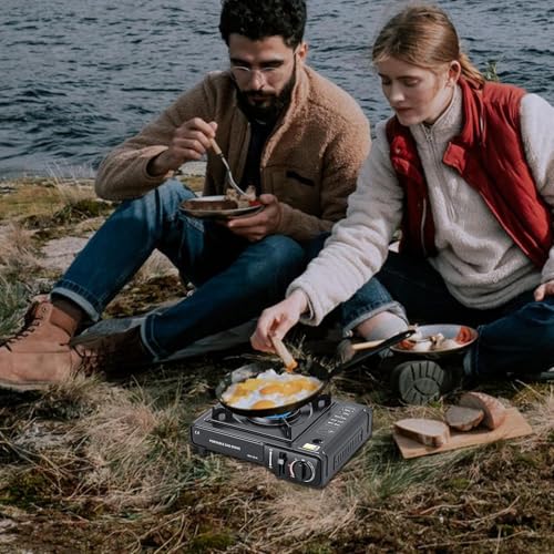 Réchaud de camping réglable coupe-vent idéal pour la survie en forêt