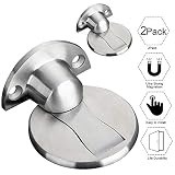 tope magnetico jako 【Protección buena】El imán en el tope de la puerta mantiene la puerta abierta. Protege tu pared de daños antiestéticos y mantiene la puerta abierta con fuerza invisible. Se desconecta tirando suavemente de la puerta del tope de la puerta.