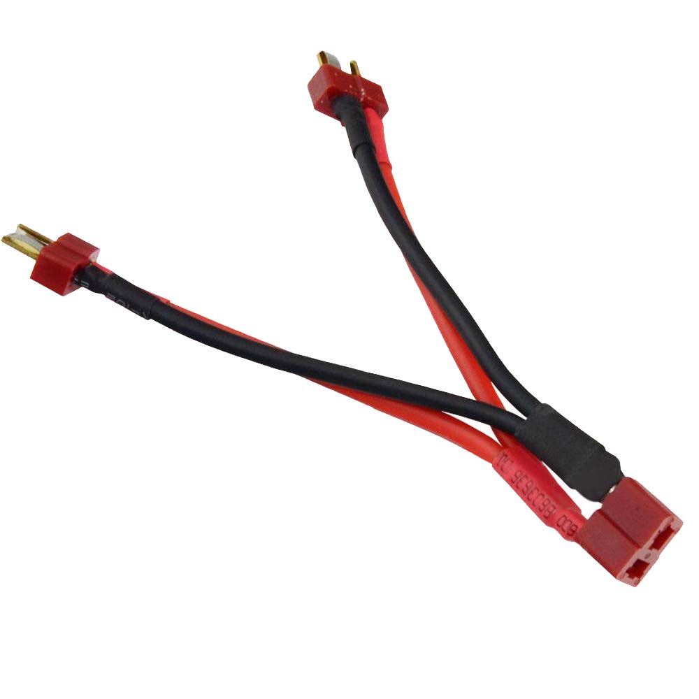 Amazon.co.jp: Boladge 2ピースT型コネクタプラグパラレルコネクタY