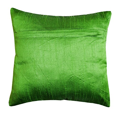 Image of Golden Striped Cushion Cover, 16 Inch x 16 Inch, Set of 5, Multicolour