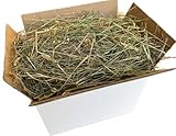 Natürliches Heu für Kaninchen 500 Gramm | Italienischer Heuballen aus sonnengetrocknetem...