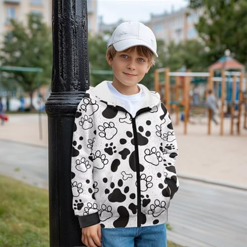 Children'S Winter Pullover, Soft Athletic Sweatshirt Cozy Athletic Boys Long Sleeve Top School Hoodie Girls4