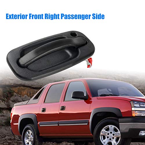 Npauto Front Right Exterior Outside Door Handle Passenger Side Replacement For 1999-2006 Chevy Silverado Tahoe Suburban Avalanche, Gmc Sierra Yukon Xl 1500 2500, 77262 15034986 #TOP1