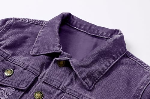 Image of Cromoncent Toddler Denim Jacket for Boys Girls