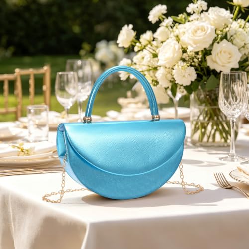 Image of Clutch Purses for Women Formal Evening Bag with Detachable Chain Women's Evening Handbags for Wedding Party