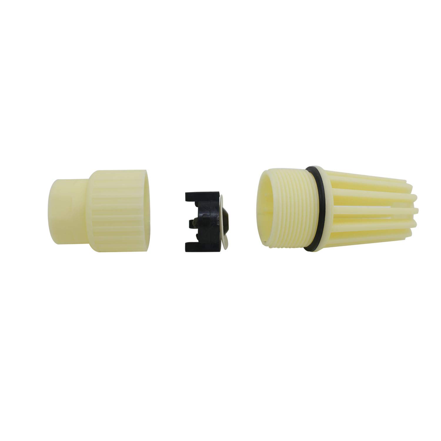Pvc fußventil kunststoff 1/2 3/4 1 1-1/4 1-1/2 2 3 4 zoll ansaugfilter mit rückschlagventil pumpe saugkorb pool pumpe rückschlagklappe (4 zoll)