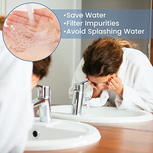 Perlatoren für Wasserhähne M24, 10 Stück Wasserhahn Aufsatz Perlator mit ABS - und Edelstahl- Filter inkl Mischdüsenschlüssel, für Wasserhahn Sieb Wassersparer