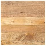 Bois de manguier massif : le bois de manguier massif est un bois dur tropical solide qui fait des meubles robustes.