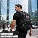 PRYXON Military Tactical Backpack - Molle Army 3 Days Assault Pack Out Bag Hiking Rucksack (Black, 25L)