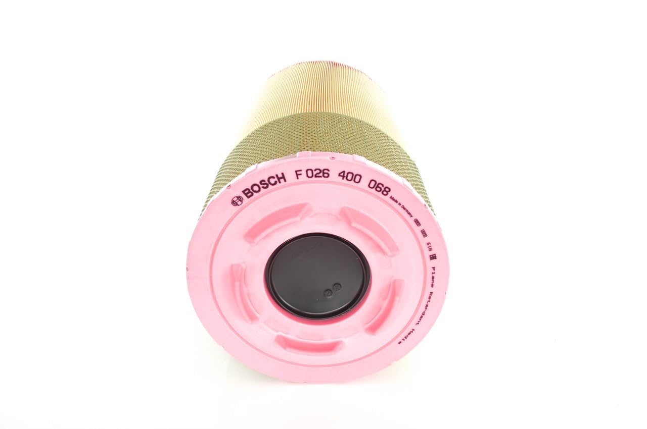 BOSCH F 026 400 068 Filtro de aire Cartucho filtrante Compatible con MAN TGX II TGA TGS F 90 TGS II