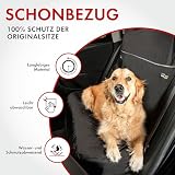 WALSER Auto-Sitzschoner für Rückbank Outdoor Sports, Universale Sitzauflage, Werkstatt-Schonbezug, Rücksitzbankschoner, Schutzunterlage