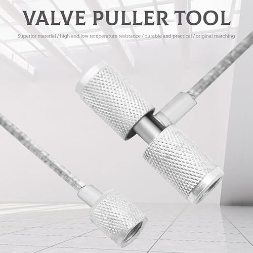 Miniatura 3 de Herramienta de pesca de vástago de válvula, herramienta de instalación de vástago de válvula 3 en 1, herramienta de reparación universal