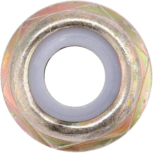 Miniatura 3 de M10 Tuerca izquierda, universal M10 x 1.25 tuerca roscada izquierda reemplazo cepillo cortador cortador accesorios accesorios hilo izquierdo,