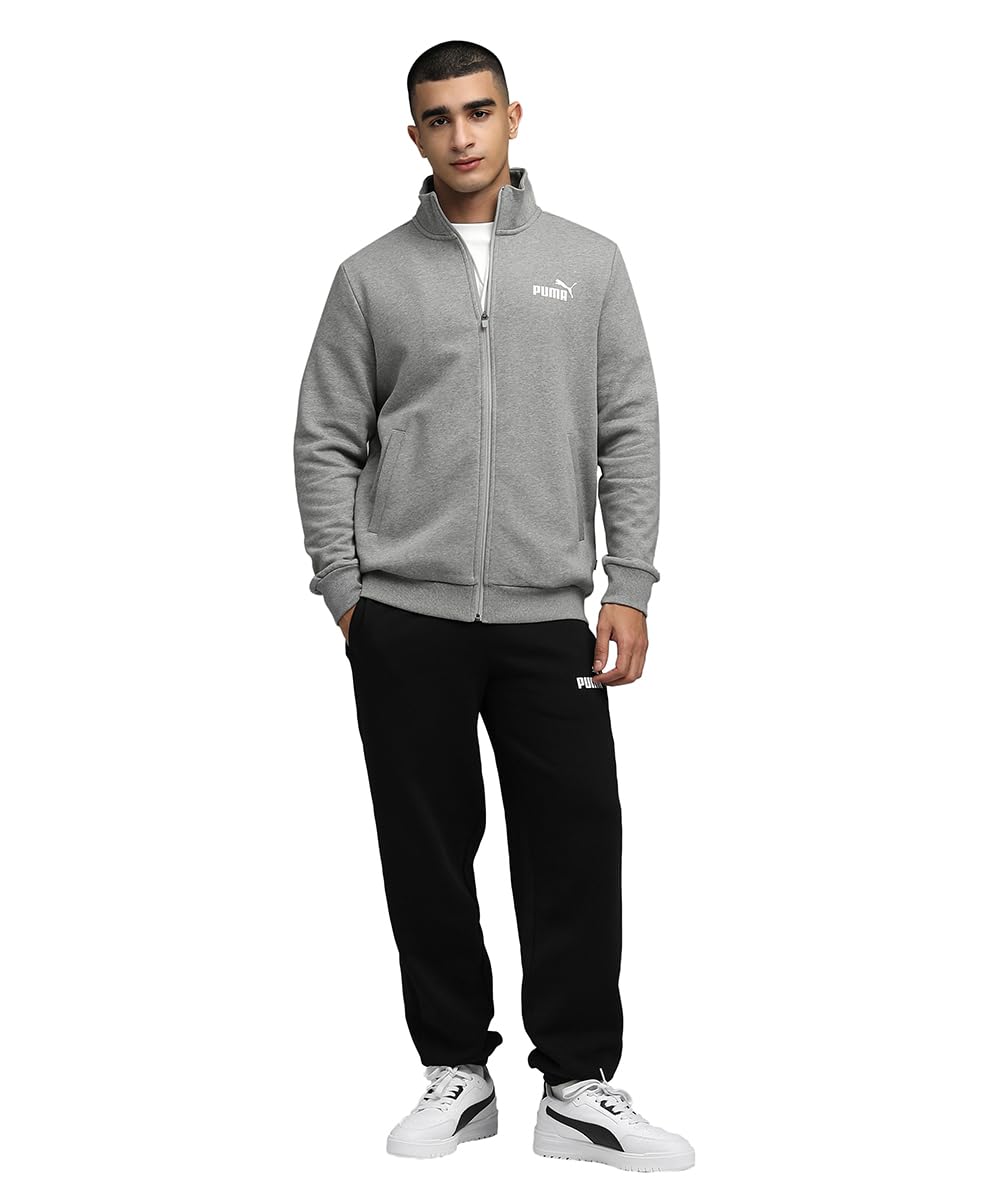 | Essentials Men's Fleece Track Suit | Medium Gray Heather | XS-image-41