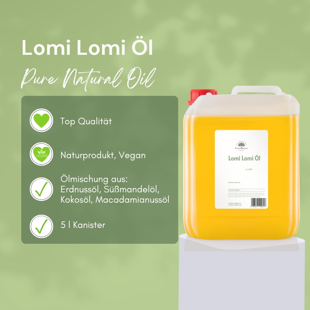 Lomi Lomi Öl - Massageöl und Körperöl (5 Liter)
