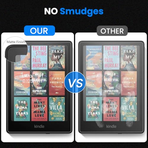 Image of ZORBES 2Pcs Screen Protector for Kindle Paperwhite 12th Generation 2024